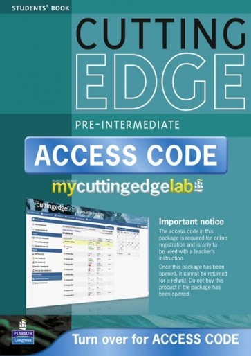 New Cutting Edge Pre-Intermediate SBk + CD-ROM + MyEnglishLab OOP