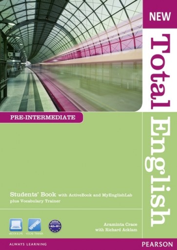 New Total English Pre-Intermediate SBk + Active Bk + MyEnglishLab