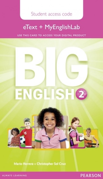 Big English 2 Pupil's eText + MyEnglishLab ACC