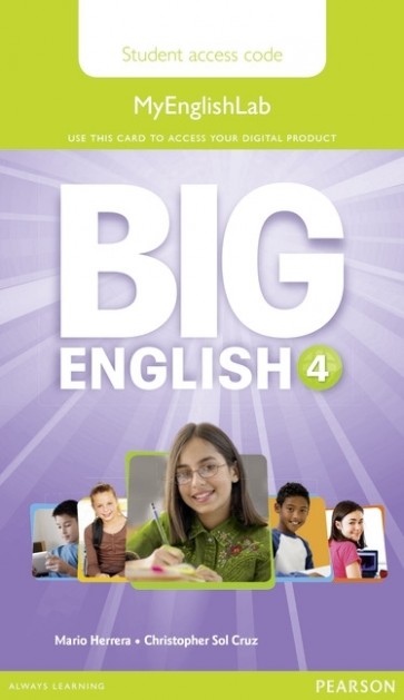 Big English 4 MyEnglishLab SACC (FW: 9781292371405 Price)