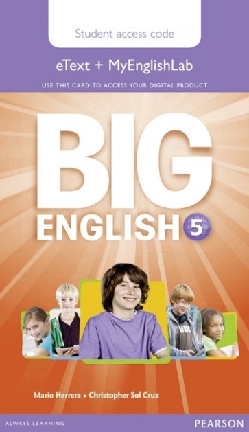 Big English 5 Pupil's eText + MyEnglishLab ACC
