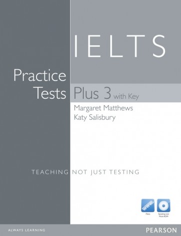 IELTS Practice Tests Plus 3 SBk + Multi-ROM + CD + Key B1-C2