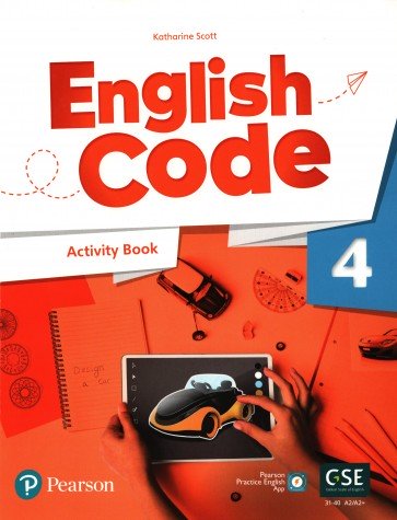 English Code 4 ABk + Audio QR Code