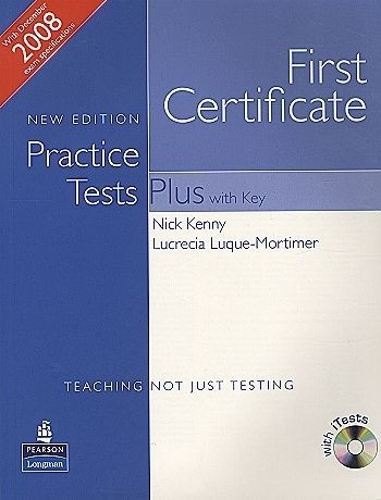 FCE Practice Tests Plus NE SBk + CD + Key + iTests CD-ROM