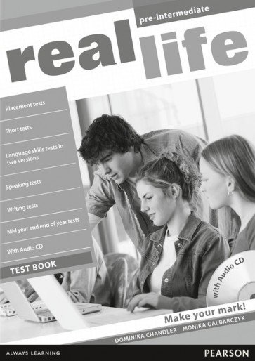 Real Life Pre-Intermediate Test Bk + CD OOP