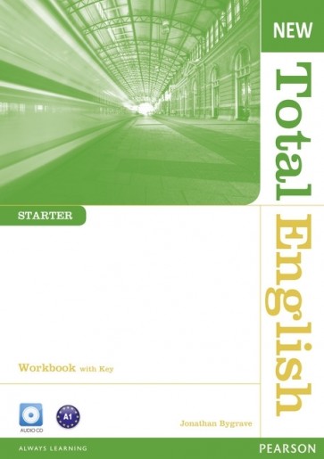 New Total English Starter WBk + Key + CD-ROM