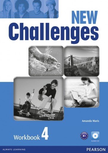 New Challenges 4 WBk + CD