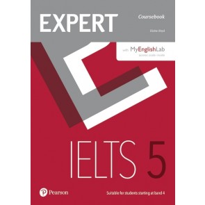 Expert IELTS Band 5 SBk + online audio + MyEnglishLab