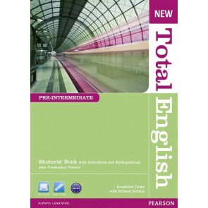 New Total English Pre-Intermediate SBk + Active Bk + MyEnglishLab