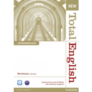 New Total English Intermediate WBk + Key + CD-ROM