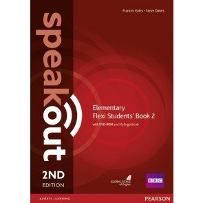 Speakout 2e Elementary Flexi B SBk + DVD-ROM + MyEnglishLab SOAC