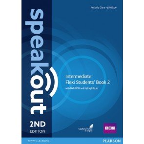 Speakout 2e Intermediate Flexi B SBk + DVD-ROM + MyEnglishLab SOAC