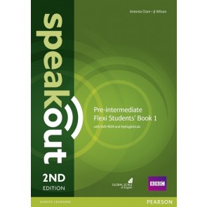 Speakout 2e Pre-Intermediate Flexi A SBk + DVD-ROM + MyEnglishLab SOAC