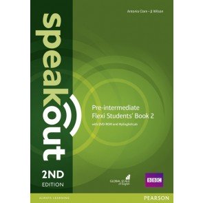 Speakout 2e Pre-Intermediate Flexi B SBk + DVD-ROM + MyEnglishLab SOAC