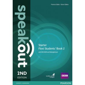 Speakout 2e Starter Flexi B SBk + DVD-ROM + MyEnglishLab SOAC