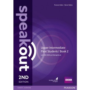 Speakout 2e Upper Intermediate Flexi B SBk + DVD-ROM + MyEnglishLab SOAC