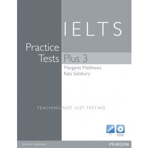 IELTS Practice Tests Plus 3 SBk + Multi-ROM + CD B1-C2