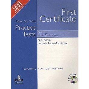 FCE Practice Tests Plus NE SBk + CD + Key + iTests CD-ROM