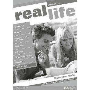 Real Life Elementary Test Bk + CD OOP