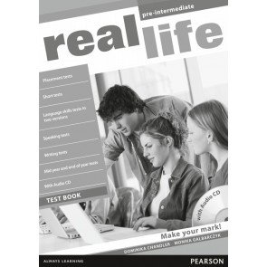 Real Life Pre-Intermediate Test Bk + CD OOP