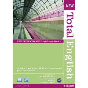 New Total English Pre-Inter Flexi 1 SBk + WBk