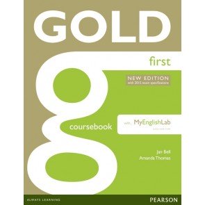 Gold First NE 2015 CBk + online audio + MyEnglishLab