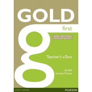 Gold First NE 2015 Teachers eText CD-ROM