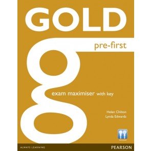 Gold Pre-First Exam Maximiser + online audio + Key